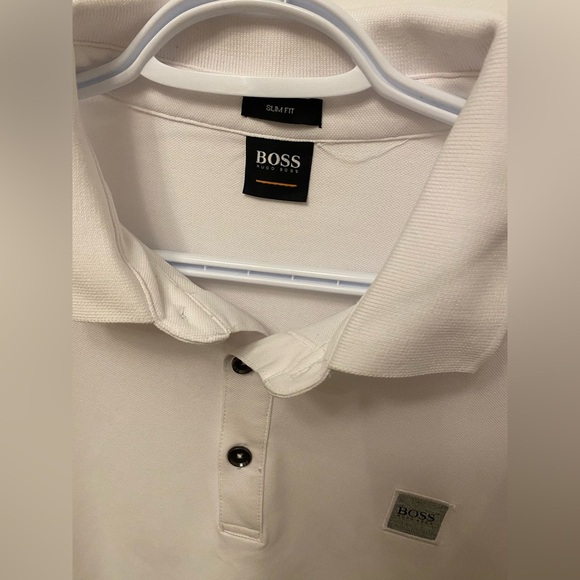 BOSS Boss Slim-Fit Passerby Long Sleeve polo shirt - Picture 5 of 15